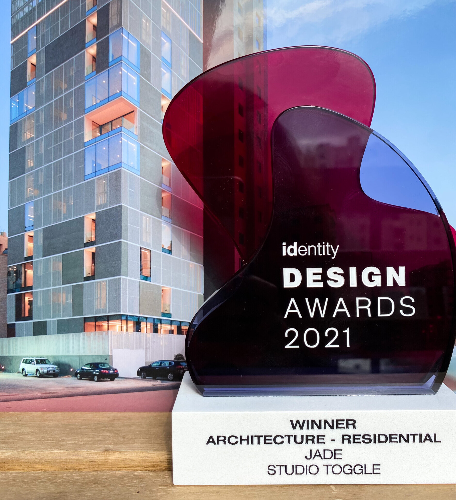 Project Jade wins the Identity Design Awards 2021!